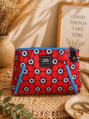 Estée Lauder Floral Print‎ Make Up Bag